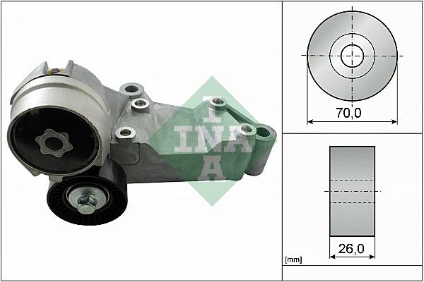 WILMINK GROUP Натяжная планка, поликлиновой ремень WG1253390